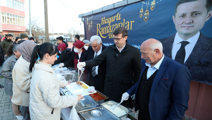 İFTAR SOFRASI FATİH MAHALLESİ’NDE KURULDU