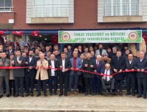 ÇERKEZKÖY’DE, TOKAT YEŞİLYURT DERNEĞİ AÇILDI