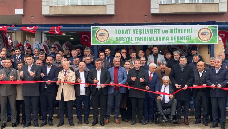 ÇERKEZKÖY’DE, TOKAT YEŞİLYURT DERNEĞİ AÇILDI