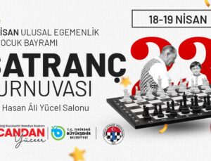 BÜYÜKŞEHİR’DEN 23 NİSAN’A ÖZEL ÖDÜLLÜ SATRANÇ TURNUVASI