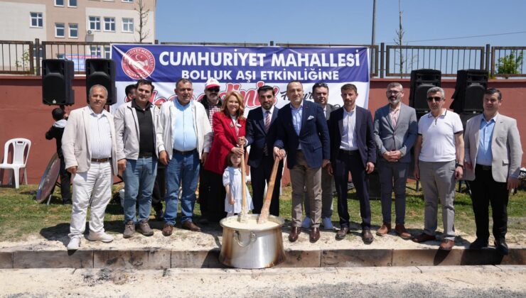 BAŞKAN MÜGE YILDIZ TOPAK, BOLLUK AŞI ETKİNLİĞİNE KATILDI