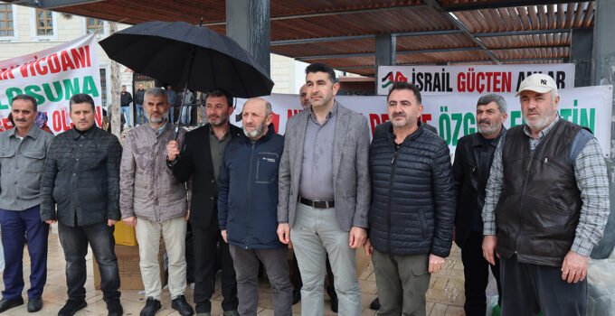 ÇERKEZKÖY’DEN GAZZE’YE ANLAMLI DESTEK