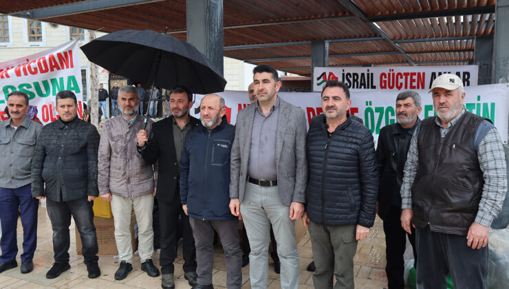 ÇERKEZKÖY’DEN GAZZE’YE ANLAMLI DESTEK