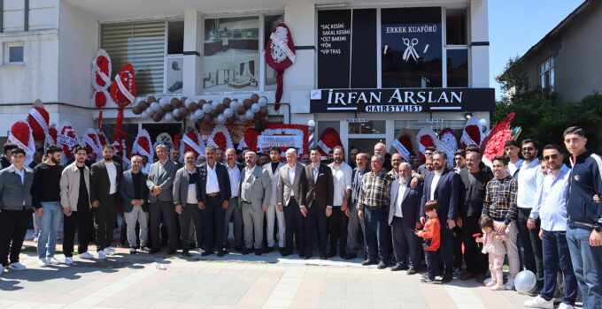 İRFAN ARSLAN HAİRSTYLİST, KIZILPINAR’DA AÇILDI