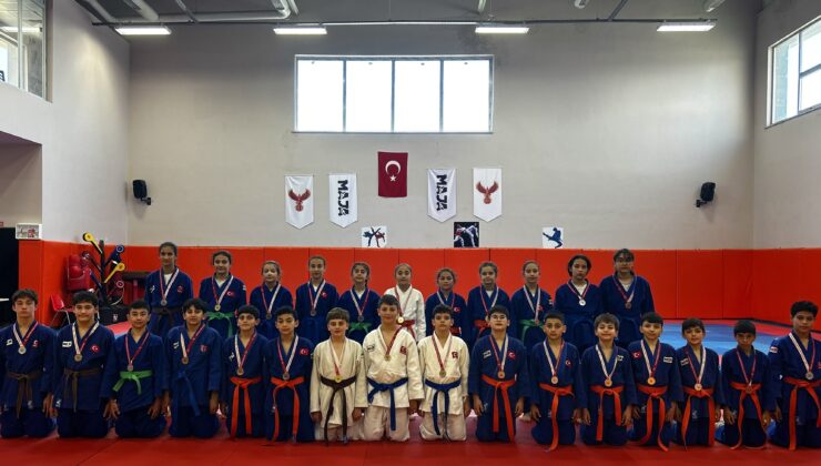 ÇERKEZKÖY’E MADALYALARLA DÖNDÜLER