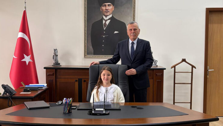 BİR GÜNLÜĞÜNE KAYMAKAM OLDU