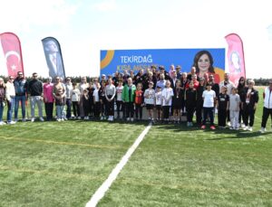 TEKİRDAĞ’IN EN HIZLI MİNİK SPORCULARI BELİRLENDİ