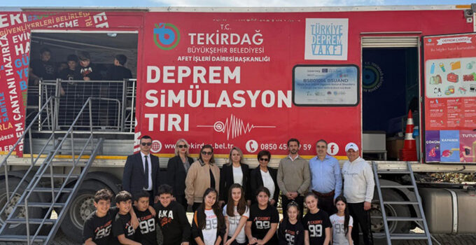 AFETLERE DİRENÇLİ TEKİRDAĞ İÇİN EĞİTİM PROGRAMI TAMAMLANDI