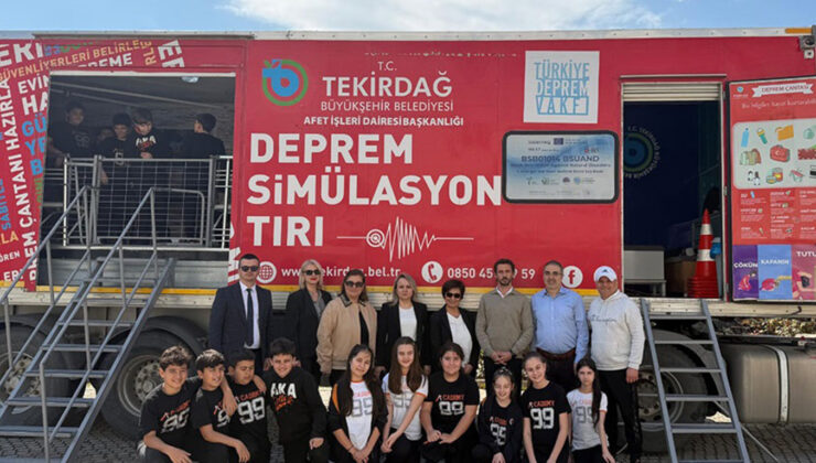 AFETLERE DİRENÇLİ TEKİRDAĞ İÇİN EĞİTİM PROGRAMI TAMAMLANDI