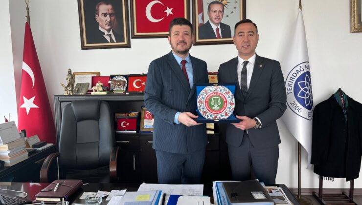 BARO BAŞKANI GÜRCÜN’DEN NKÜ’YE ZİYARET