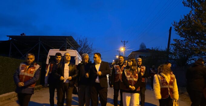 CHP KAPAKLI TEŞKİLATI, YANIKAĞIL MAHALLESİ SAKİNLERİNİ DİNLEDİ