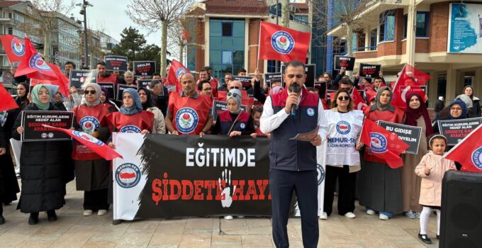 EĞİTİM-BİR-SEN’DEN ŞİDDET OLAYLARINA SERT TEPKİ