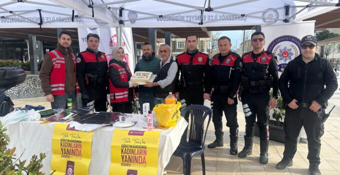 ESNAFTAN POLİS HAFTASI’NA ANLAMLI JEST