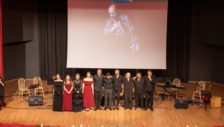 USTA İSİMLER ÇERKEZKÖY’DE, TÜRKÜLERİYLE ANILDI