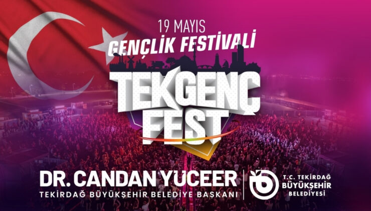 19 MAYIS COŞKUSU TEKGENÇFEST İLE ZİRVEYE ÇIKIYOR