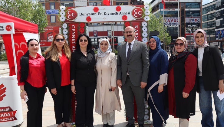 MHP KAÇEP’TEN ANNELER GÜNÜ’NE ÖZEL ANLAMLI ETKİNLİK