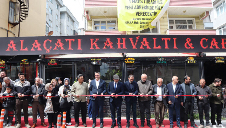 ALAÇATI KAHVALTI KAFE YENİ ADRESİNDE KAPILARINI AÇTI