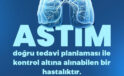ÇERKEZKÖY İLÇE SAĞLIK MÜDÜRLÜĞÜ’NDEN ASTIM FARKINDALIĞI ÇAĞRISI
