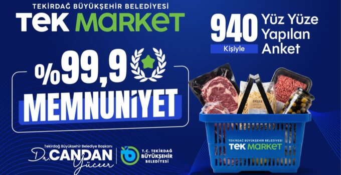 GENEL MEMNUNİYET YÜZDE 99,9 OLARAK ÖLÇÜLDÜ