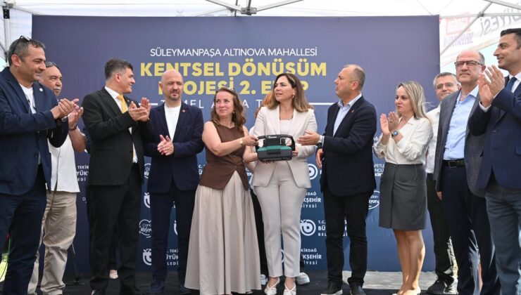 TEKİRDAĞ’DA KENTSEL DÖNÜŞÜMÜN İLK ADIMI ATILDI