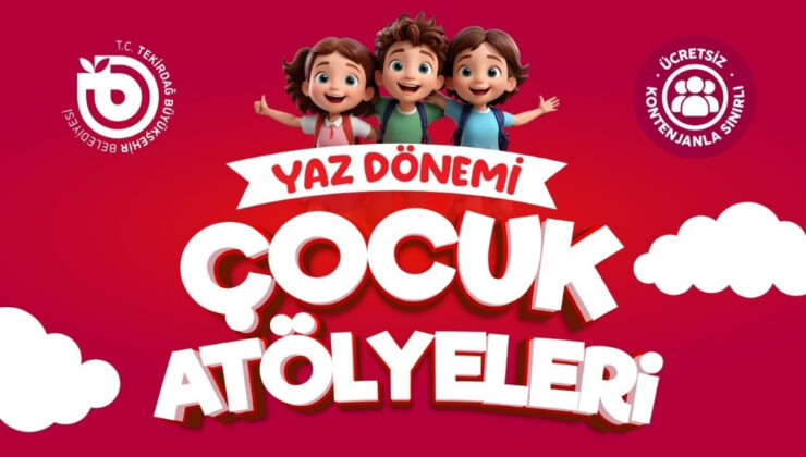 ÇERKEZKÖY’DE MİNİKLER İÇİN EĞİTİCİ YAZ MARATONU