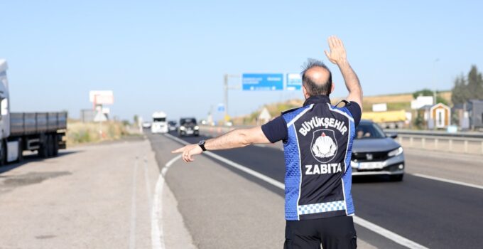 EMNİYET VE ZABITA GÜVENLİ ULAŞIM İÇİN SAHADA