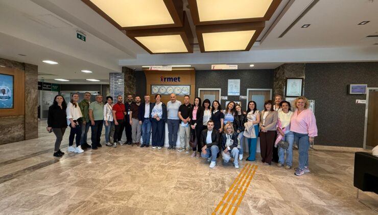 BULGAR HEYET, İRMET HOSPİTAL’DE AĞIRLANDI