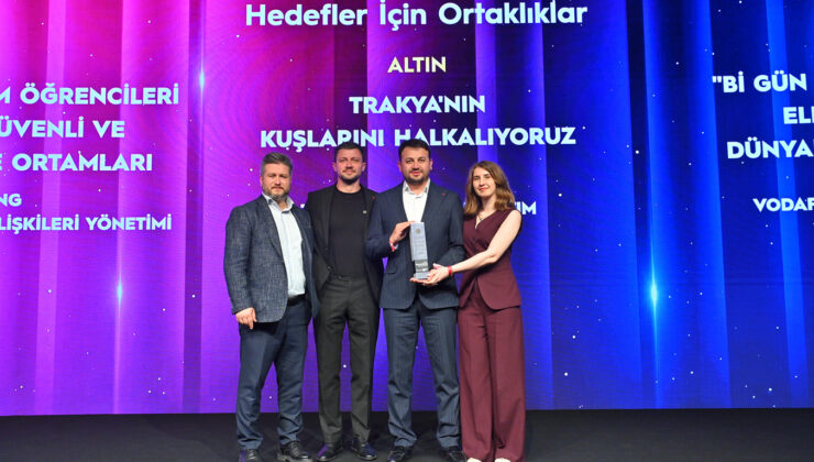TREDAŞ’A ALTIN ÖDÜL