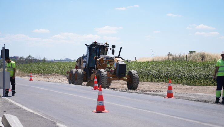 VELİMEŞE’DE ALTERNATİF YOL TRAFİĞE AÇILDI