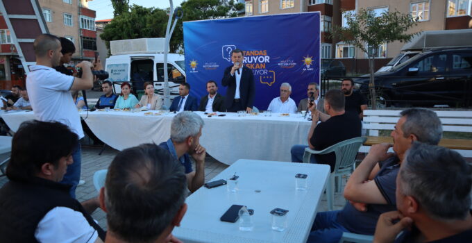 BAŞKAN ÇETİN: “KAPAKLI HER YIL BİR İLÇE KADAR GÖÇ ALIYOR”