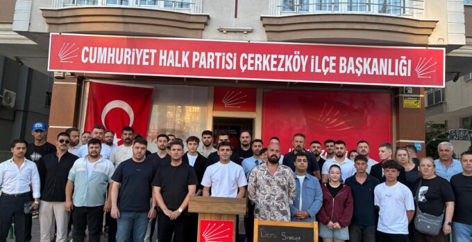 CHP GENÇLİK KOLLARI’NDAN AKAY’A DESTEK MESAJI