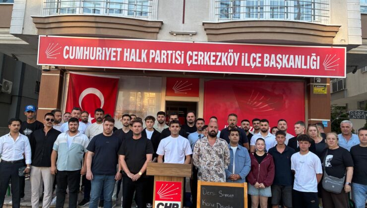 CHP GENÇLİK KOLLARI’NDAN AKAY’A DESTEK MESAJI