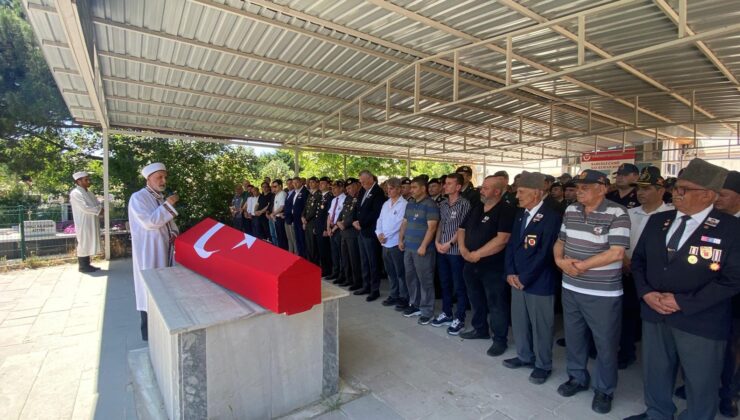 KIBRIS GAZİSİ SON YOLCULUĞUNA UĞURLANDI