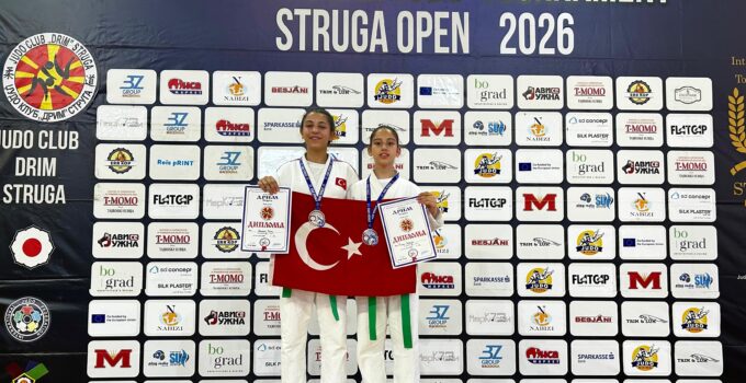ÇERKEZKÖY’ÜN JUDOCULARI KUZEY MAKEDONYA’DA TARİH YAZDI
