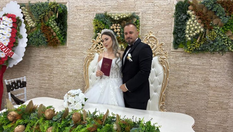 KAAN VE İREM, GÖRKEMLİ TÖRENLE DÜNYALARINI BİRLEŞTİRDİ
