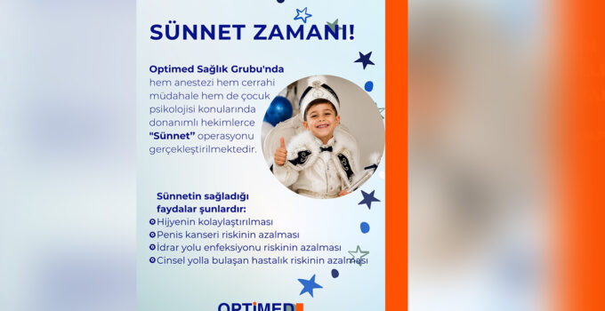 YAZ TATİLİ SÜNNET İÇİN DOĞRU ZAMAN