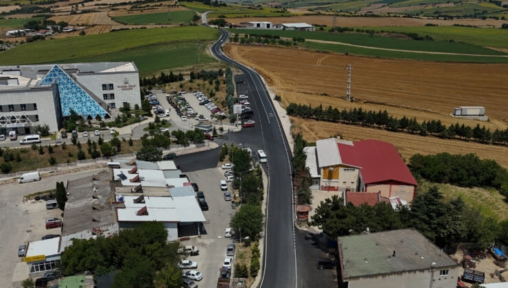 MALKARA’DA ÜÇ CADDE YENİ YÜZÜNE KAVUŞTU