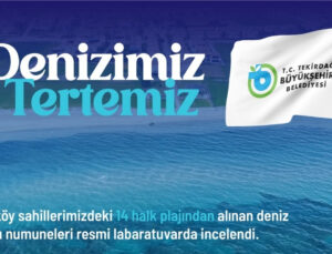 ŞARKÖY’DE 14 HALK PLAJININ TAMAMI YÜZMEYE UYGUN