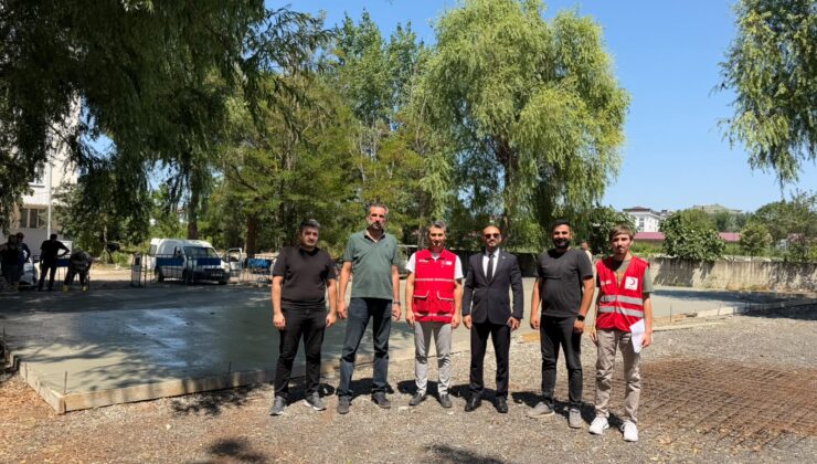 KIZILAY’IN YENİ HİZMET MERKEZİ YÜKSELİYOR