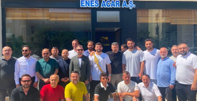 KIRKPINAR BAŞPEHLİVANI ERKAN TAŞ, KAPAKLI’DA COŞKUYLA KARŞILANDI