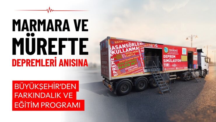 BÜYÜKŞEHİR’DEN FARKINDALIK VE EĞİTİM PROGRAMI