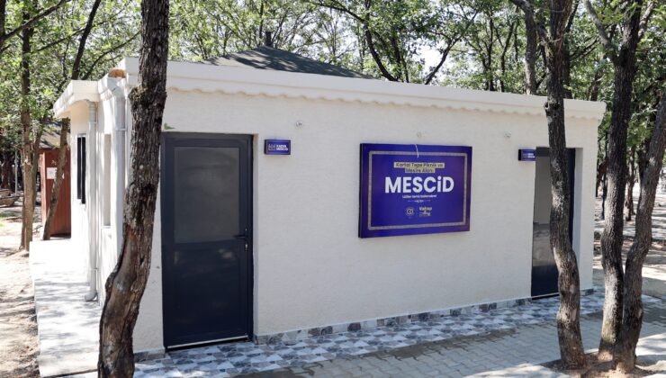 KARTALTEPE PİKNİK VE MESİRE ALANI’NA YENİ MESCİT