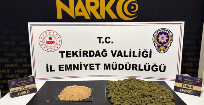 18 MİLYON LİRALIK MADDE ELE GEÇİRİLDİ