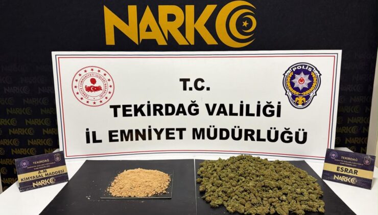 18 MİLYON LİRALIK MADDE ELE GEÇİRİLDİ