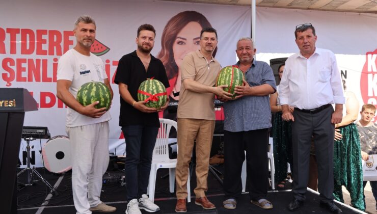 KURTDERE’DE KARPUZ TADINDA ŞENLİK
