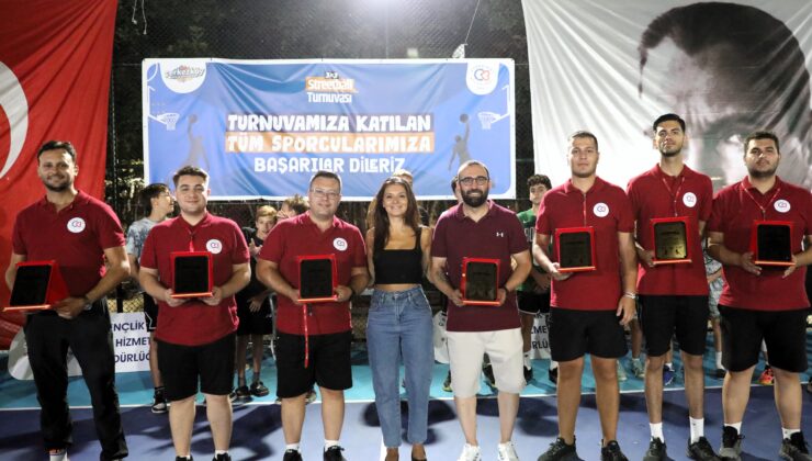 STREETBALL TURNUVASI’NDA ŞAMPİYONLAR BELLİ OLDU
