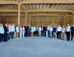 ÇERKEZKÖY TSO HEYETİ, TRAKYA TİCARET VE LOJİSTİK MERKEZİ’Nİ YERİNDE İNCELEDİ