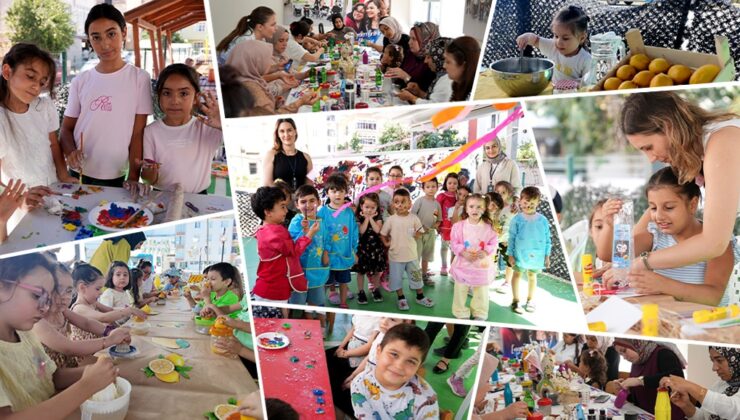 KAPAKLI SOSYAL YAŞAM MERKEZİ’NDE AĞUSTOS AYI RENGÂRENK GEÇTİ