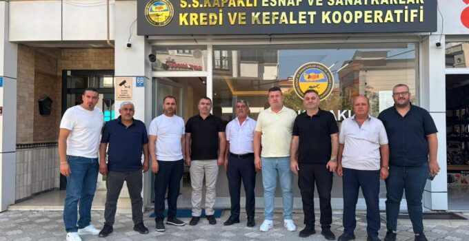 ZÜMBÜL’DEN DÜKANLI’YA HAYIRLI OLSUN ZİYARETİ