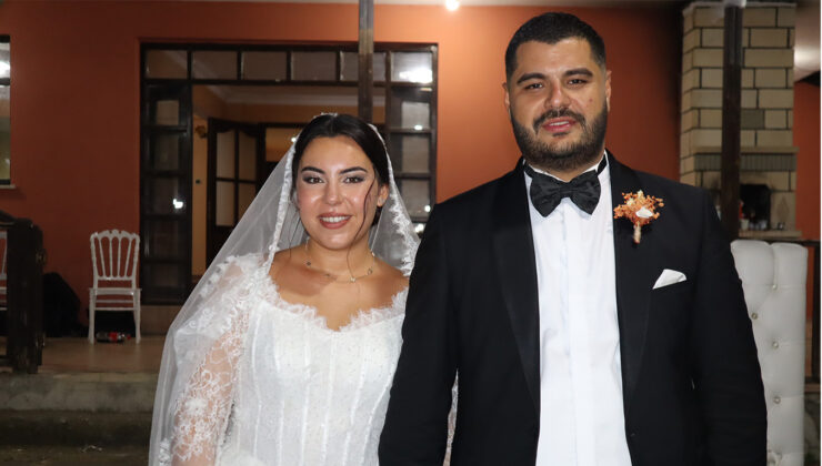 GÖRKEMLİ TÖRENLE DÜNYAEVİNE GİRDİLER
